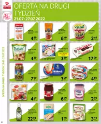 Gazetka promocyjna Selgros - Extra Oferta - Gazetka - ważna od 27.07 do 27.07.2022 - strona 40 - produkty: Chrzan, Koncentrat pomidorowy, Sos, Ser, Gin, Cukier, Oliwki, Zott, Zottarella, Tarta, Serek, Szprot, Szprot w sosie, Kabanos, Deser, Cappuccino, Kasza, Masło, Kiełbasa, Tartare