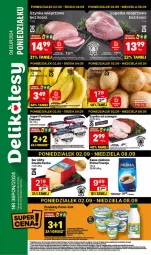 Gazetka promocyjna Delikatesy Centrum - NOWA GAZETKA Delikatesy Centrum od 2 września! 2-8.09.2024 - Gazetka - ważna od 08.09 do 08.09.2024 - strona 1 - produkty: Ser, Rum, Danone, Szynka wieprzowa, Róża, Jogurt, Kawa mielona, Kawa, Szynka, Prima, Moda, Fanta, Gouda, Fa