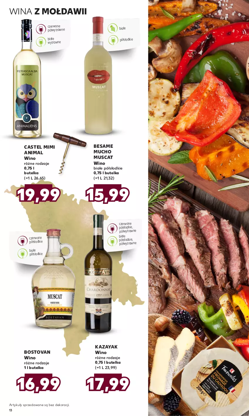 Gazetka promocyjna Kaufland - Barek Kauflandu - ważna 21.09 do 04.10.2023 - strona 13 - produkty: Mus, Wino, Wino białe