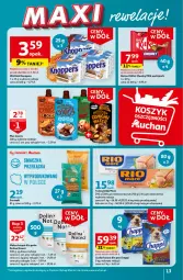 Gazetka promocyjna Auchan - Gazetka Ceny w dół Część 3 Hipermarket Auchan - Gazetka - ważna od 24.01 do 24.01.2024 - strona 13 - produkty: Mokra karma, Mus, Rio Mare, Wafelek, Chappi, Sezam, Tuńczyk, Baton, Knoppers, Sucha karma