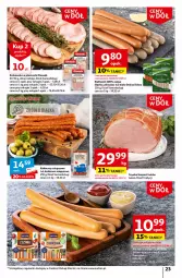 Gazetka promocyjna Auchan - Gazetka Ceny w dół Część 3 Hipermarket Auchan - Gazetka - ważna od 24.01 do 24.01.2024 - strona 23 - produkty: Parówki, Szynka, Tarczyński, Kabanos, Olewnik