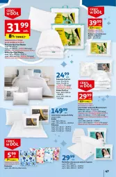 Gazetka promocyjna Auchan - Gazetka Ceny w dół Część 3 Hipermarket Auchan - Gazetka - ważna od 24.01 do 24.01.2024 - strona 47 - produkty: Top, Kołdra, Materac, Tera, Wełna, Aloe vera, Poduszka
