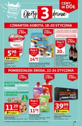 Gazetka promocyjna Auchan - Gazetka Ceny w dół Część 3 Hipermarket Auchan - Gazetka - ważna od 24.01 do 24.01.2024 - strona 5 - produkty: Piwa, Piwo, Gra, Ajax, Chodzik, Jaja, Hot Wheels