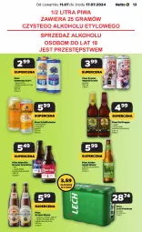 Gazetka promocyjna Netto - Od Czwartku - Gazetka - ważna od 17.07 do 17.07.2024 - strona 13 - produkty: Piwa, Piwo, Ryż, Gra, Somersby, Lack, Lech Premium