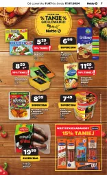 Gazetka promocyjna Netto - Od Czwartku - Gazetka - ważna od 17.07 do 17.07.2024 - strona 7 - produkty: Piec, Sałatka, Ser, Skrzydełka pieczone, Favita, Beko, Czosnek, Mlekovita, Dega, Sałat, Kabanos, Grill, Mleko, Fa