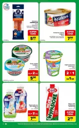 Gazetka promocyjna Carrefour - Gazetka Express w SUMIE ekspresowe zakupy - Gazetka - ważna od 06.07 do 06.07.2026 - strona 2 - produkty: Serek wiejski, Krakus, Ser, Piątnica, Zott, Serek, Napój mleczny, Kabanos, Napój, Mleko