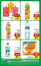 Gazetka promocyjna Carrefour - Gazetka Express w SUMIE ekspresowe zakupy - Gazetka - ważna od 06.07 do 06.07.2026 - strona 4 - produkty: Sok pomarańczowy, Ludwik, Sok, Mus, Papier, Lemoniada, LANA, Rolki, Tymbark, Arbuz, Woda
