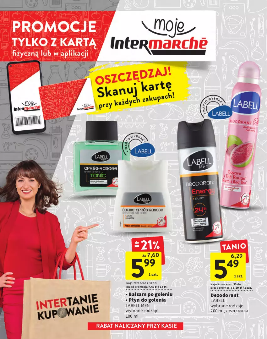 Gazetka promocyjna Intermarche - Gazetka Intermarche - ważna 19.01 do 01.02.2023 - strona 18 - produkty: Balsam po goleniu, Bell, Dezodorant