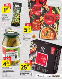 Gazetka promocyjna Intermarche - Gazetka Intermarche - Gazetka - ważna od 01.02 do 01.02.2023 - strona 15 - produkty: Ser, Zupa, House of Asia, Ogórek, Sushi