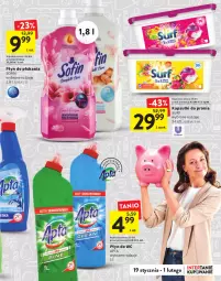Gazetka promocyjna Intermarche - Gazetka Intermarche - Gazetka - ważna od 01.02 do 01.02.2023 - strona 21 - produkty: Surf, Płyn do płukania, Płyn do wc, Kapsułki do prania