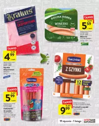 Gazetka promocyjna Intermarche - Gazetka Intermarche - Gazetka - ważna od 01.02 do 01.02.2023 - strona 5 - produkty: Krakus, Por, Gry, Parówki, Parówki z szynki, Szynka, Tarczyński, Sport, Kabanos