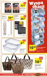 Gazetka promocyjna Arhelan - Gazetka - Gazetka - ważna od 21.01 do 21.01.2024 - strona 19 - produkty: Duracell, Termometr, Pojemnik, Baterie alkaliczne, Torba