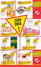 Gazetka promocyjna Arhelan - Gazetka - Gazetka - ważna od 21.01 do 21.01.2024 - strona 3 - produkty: Kujawski, Sok, Rum, Papier, Kawa, Papier toaletowy, Ręcznik, Rolki, Foxy, Jacobs, Masło, Olej, Merci, Hortex