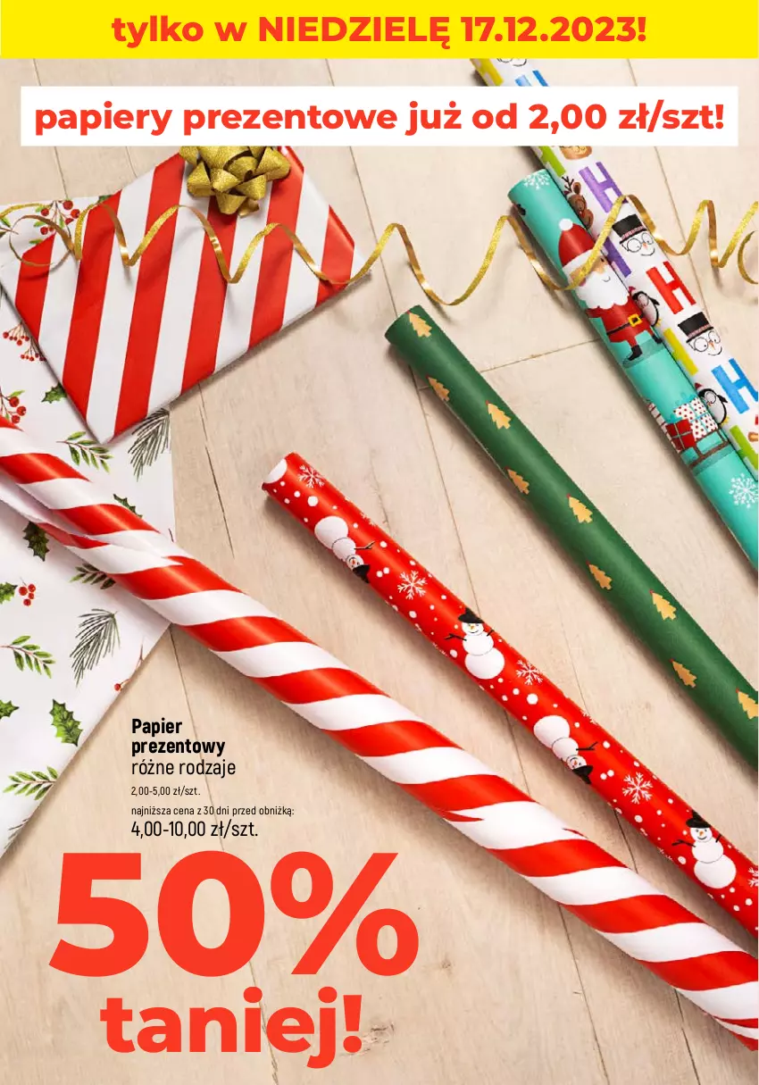 Gazetka promocyjna Dealz - NAJTAŃSZE ŚWIĘTA! - ważna 14.12 do 17.12.2023 - strona 6 - produkty: Papier