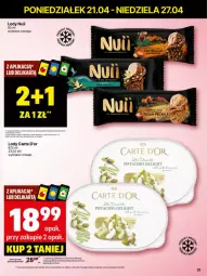 Gazetka promocyjna Delikatesy Centrum - Franczyza DC17 Poniedziałek - Gazetka - ważna od 27.04 do 27.04.2025 - strona 31 - produkty: Rum, Carte d'Or, Lody
