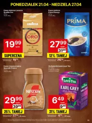 Gazetka promocyjna Delikatesy Centrum - Franczyza DC17 Poniedziałek - Gazetka - ważna od 27.04 do 27.04.2025 - strona 33 - produkty: Kawa rozpuszczalna, Rum, Kawa mielona, Kawa, Loyd, Lavazza, Herbata