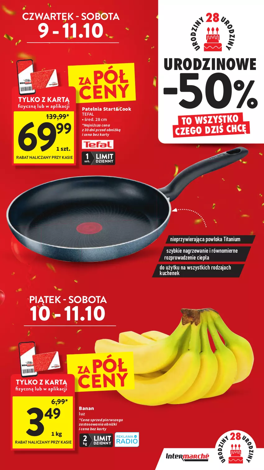 Gazetka promocyjna Intermarche - Gazetka promocyjna - ważna 09.10 do 15.10.2025 - strona 5 - produkty: Fa, Patelnia, Tefal