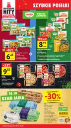 Gazetka promocyjna Intermarche - Gazetka promocyjna - Gazetka - ważna od 15.10 do 15.10.2025 - strona 30 - produkty: Makaron, Sos, Ser, Jaja, Penne, Pizza, Tagliatelle, Kotlin, Mieszanka warzyw, Szpinak, Hortex