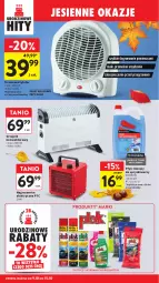 Gazetka promocyjna Intermarche - Gazetka promocyjna - Gazetka - ważna od 15.10 do 15.10.2025 - strona 44 - produkty: Piec, Grzejnik, Top, Nagrzewnica elektryczna, Ogrzewanie, Płyn zimowy, Grzejnik konwektorowy, Termowentylator