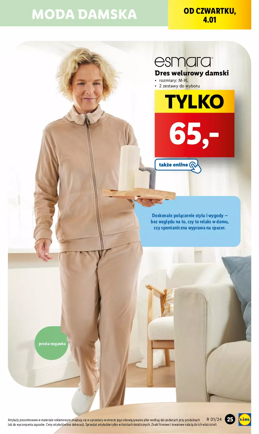 Gazetka promocyjna Lidl - GAZETKA - ważna 02.01 do 05.01.2024 - strona 27 - produkty: Acer, Dres, Moda