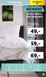 Gazetka promocyjna Lidl - GAZETKA - Gazetka - ważna od 05.01 do 05.01.2024 - strona 35 - produkty: Sypialnia, Kołdra