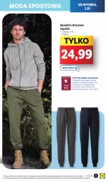 Gazetka promocyjna Lidl - GAZETKA - Gazetka - ważna od 05.01 do 05.01.2024 - strona 7 - produkty: Por, Dres, Sport, Moda, Spodnie, Spodnie dresowe