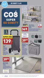 Gazetka promocyjna Aldi - Zaplanuj zakupy wcześniej - Gazetka - ważna od 14.05 do 14.05.2022 - strona 10 - produkty: Sos, Por, Rama, Torba na zakupy, Parasol, Tran, Regał, Wełna, Torba, Sport, Półka, Dywan
