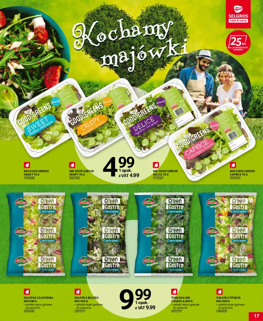 Gazetka promocyjna Selgros - Katalog Grill - ważna 19.04 do 04.05.2022 - strona 17 - produkty: Sałat, Sałatka
