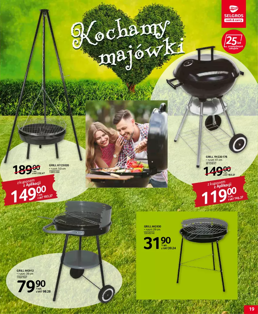 Gazetka promocyjna Selgros - Katalog Grill - ważna 19.04 do 04.05.2022 - strona 19 - produkty: Grill