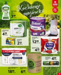 Gazetka promocyjna Selgros - Katalog Grill - Gazetka - ważna od 04.05 do 04.05.2022 - strona 29 - produkty: Jan Niezbędny, Papier, Worki na śmieci, Velvet, Ręcznik, Rolki, Worki na śmiec