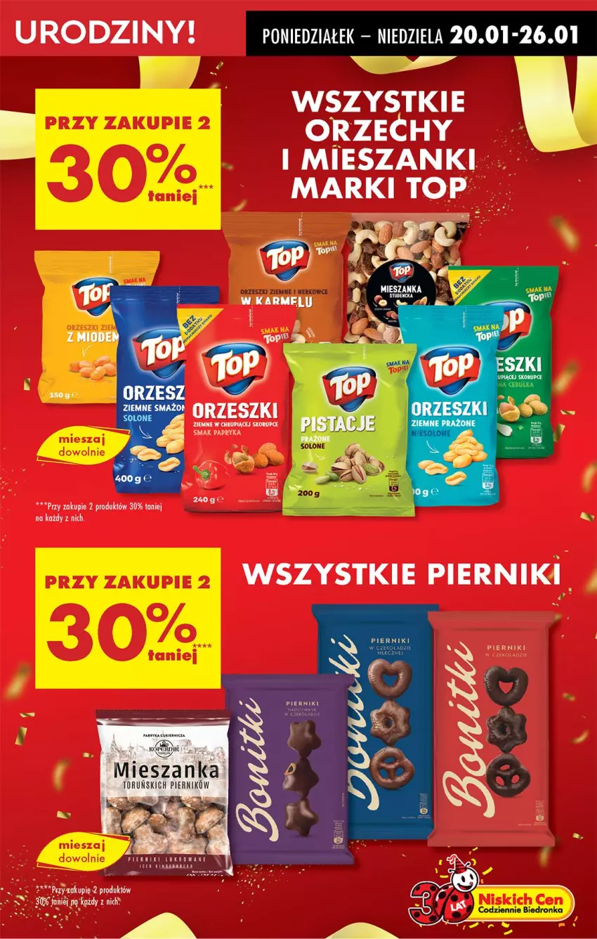 Gazetka promocyjna Biedronka - Od Poniedziałku - ważna 20.01 do 25.01.2025 - strona 21 - produkty: Orzeszki, Orzeszki ziemne