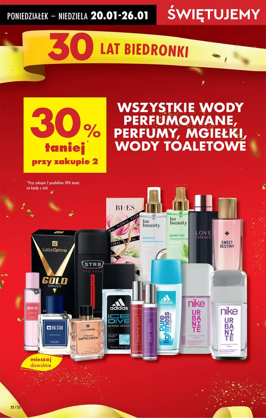 Gazetka promocyjna Biedronka - Od Poniedziałku - ważna 20.01 do 25.01.2025 - strona 22 - produkty: Be Be, Str8