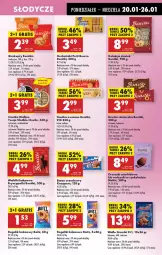 Gazetka promocyjna Biedronka - Od Poniedziałku - Gazetka - ważna od 25.01 do 25.01.2025 - strona 53 - produkty: Ciastka, Por, Gra, Herbatniki Petit Beurre, Orzeszki, Stek, Kiwi, Bonitki, Wafle, Herbatniki, Rogal, Rodzynki, Baton, Knoppers, Ciastka owsiane, Kakao, Biszkopty, Fa