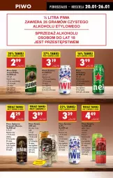 Gazetka promocyjna Biedronka - Od Poniedziałku - Gazetka - ważna od 25.01 do 25.01.2025 - strona 61 - produkty: Piwo, Tera, Kozel, Fa