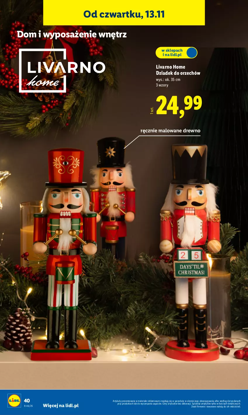 Gazetka promocyjna Lidl - GAZETKA - ważna 10.11 do 15.11.2025 - strona 44 - produkty: Dziadek do orzechów, Ivar