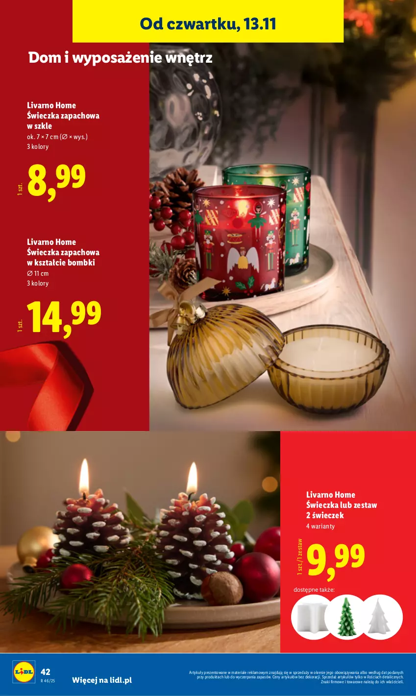 Gazetka promocyjna Lidl - GAZETKA - ważna 10.11 do 15.11.2025 - strona 46 - produkty: Bombki, Ivar