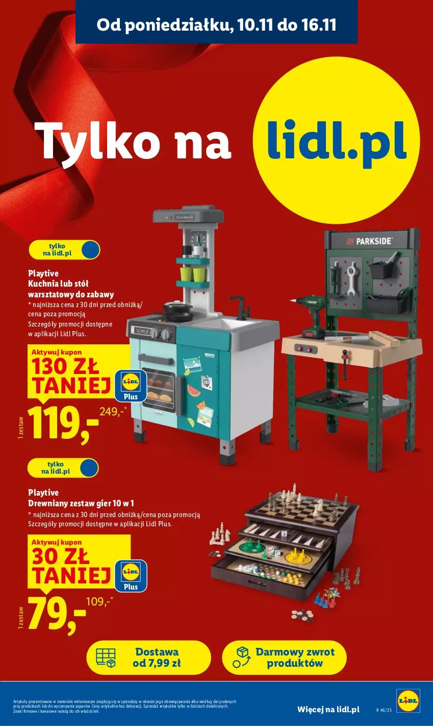 Gazetka promocyjna Lidl - GAZETKA - ważna 10.11 do 15.11.2025 - strona 9 - produkty: Kuchnia, Stół, Stół warsztatowy