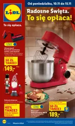 Gazetka promocyjna Lidl - GAZETKA - Gazetka - ważna od 15.11 do 15.11.2025 - strona 1 - produkty: Silvercrest, Robot planetarny, Robot, Powerbank, Mobil