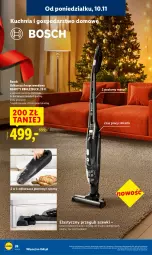 Gazetka promocyjna Lidl - GAZETKA - Gazetka - ważna od 15.11 do 15.11.2025 - strona 30 - produkty: Odkurzacz, Anew, Kuchnia, Odkurzacz bezprzewodowy, Bosch