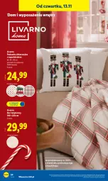Gazetka promocyjna Lidl - GAZETKA - Gazetka - ważna od 15.11 do 15.11.2025 - strona 38 - produkty: Koc, Ivar, Poduszka dekoracyjna, Poszewka, Poduszka