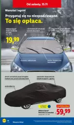 Gazetka promocyjna Lidl - GAZETKA - Gazetka - ważna od 15.11 do 15.11.2025 - strona 56 - produkty: Piec, Por, Samochód, Pokrowiec, Ogród, Pokrowiec na samochód