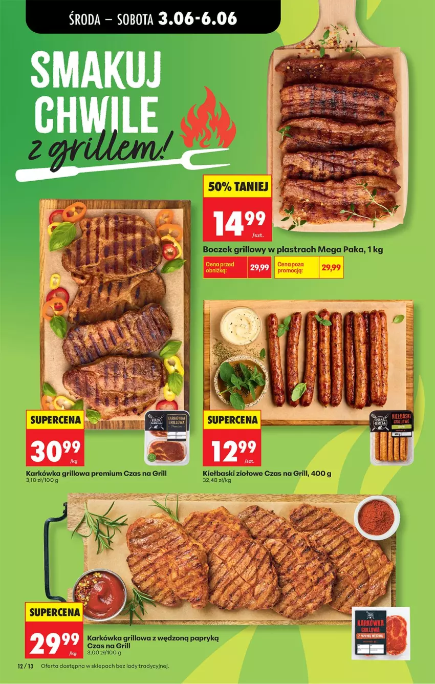 Gazetka promocyjna Biedronka - Od Środy - ważna 03.06 do 04.06.2026 - strona 12 - produkty: Grill, Ser