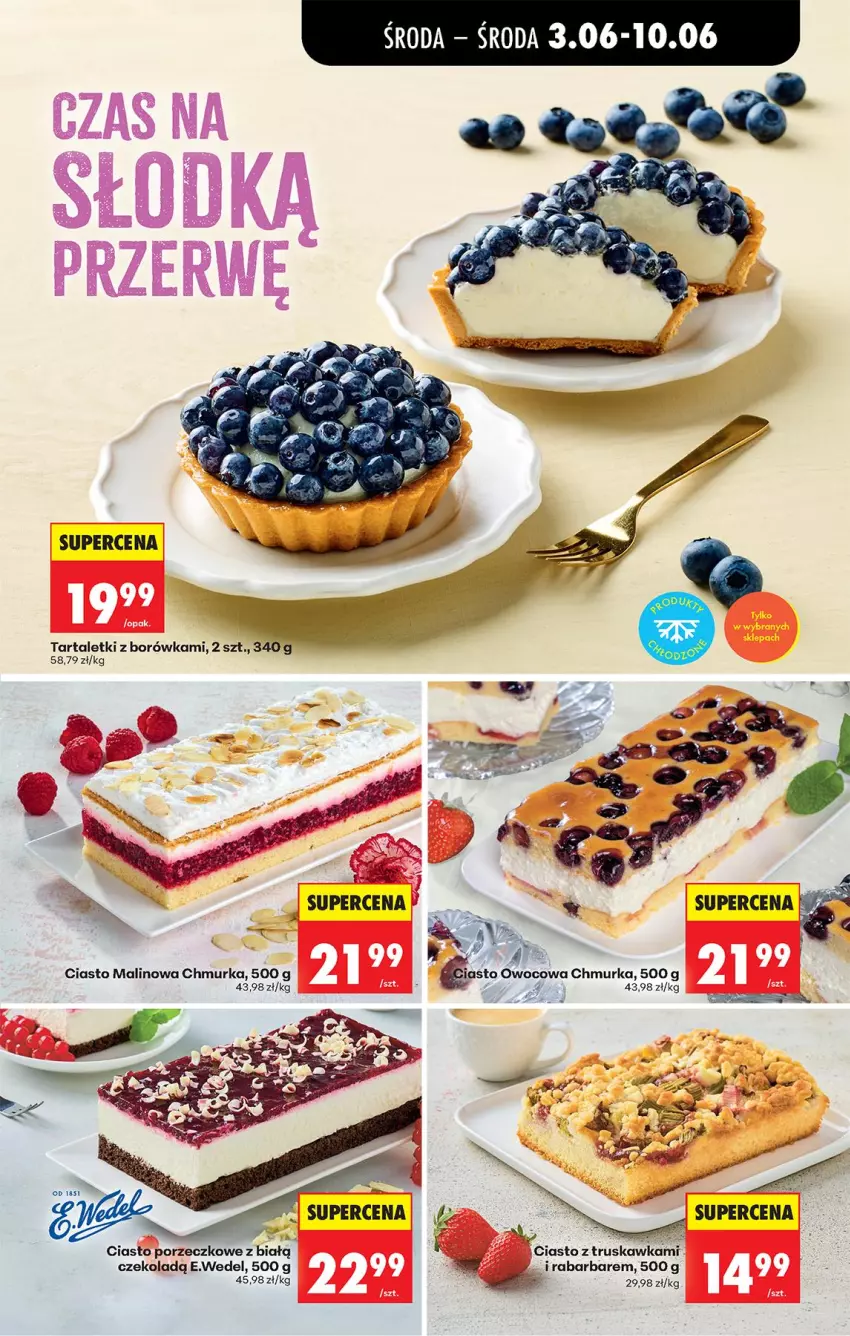 Gazetka promocyjna Biedronka - Od Środy - ważna 03.06 do 04.06.2026 - strona 23 - produkty: Borówka, Por, Tarta