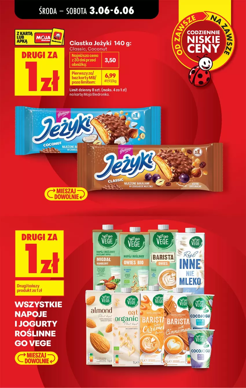 Gazetka promocyjna Biedronka - Od Środy - ważna 03.06 do 04.06.2026 - strona 25 - produkty: Ciastka, Jeżyki, Jogurt