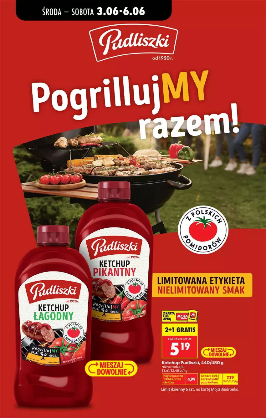 Gazetka promocyjna Biedronka - Od Środy - ważna 03.06 do 04.06.2026 - strona 48 - produkty: Fa, Ketchup, Pudliszki