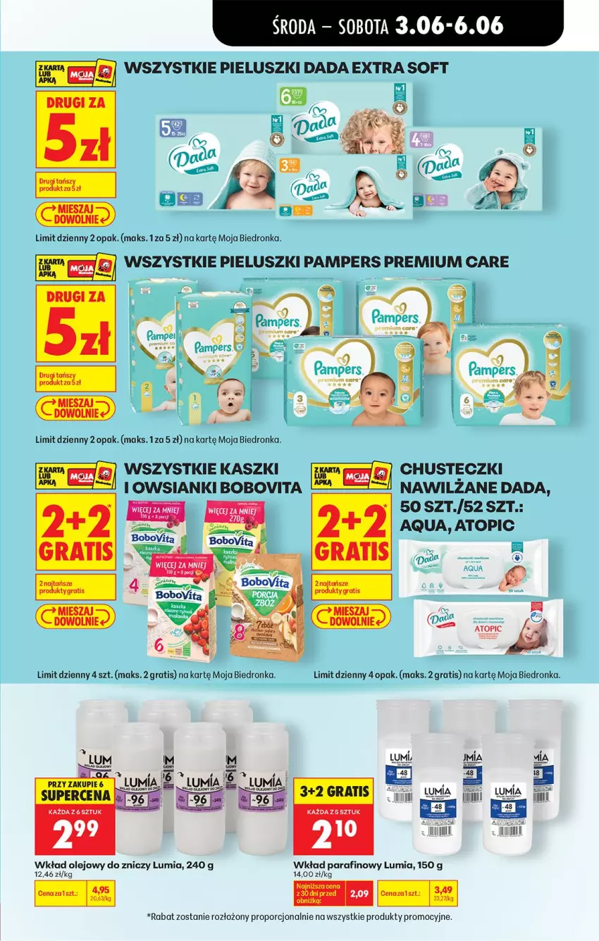 Gazetka promocyjna Biedronka - Od Środy - ważna 03.06 do 04.06.2026 - strona 65 - produkty: Chusteczki, Dada, Gra, Olej, Por, Top, Wkład olejowy, Znicz