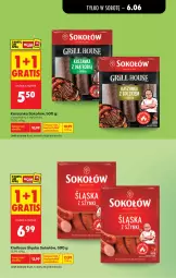 Gazetka promocyjna Biedronka - Od Środy - Gazetka - ważna od 04.06 do 04.06.2026 - strona 5 - produkty: Sok, Sokołów, Kaszanka, Grill, Kasza, Kiełbasa, Kiełbasa śląska