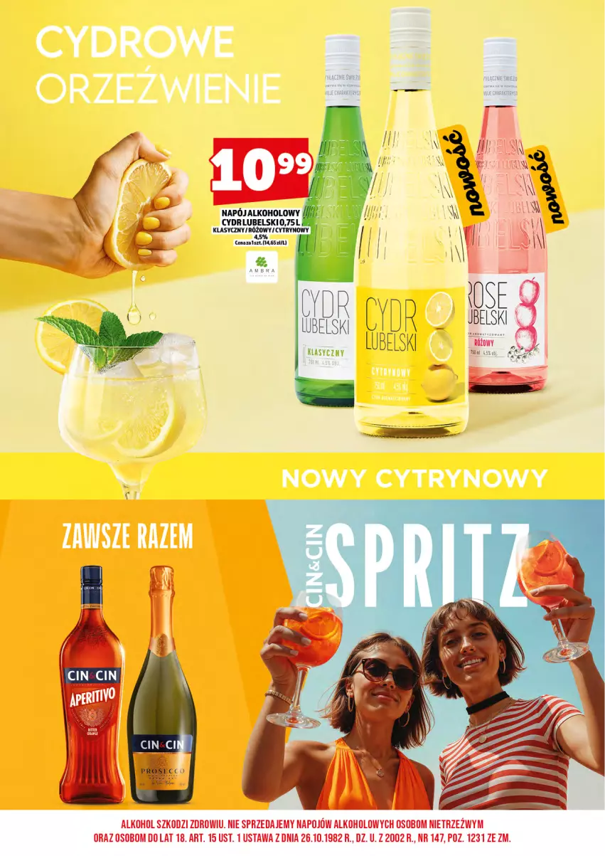 Gazetka promocyjna Topaz - Gazetka - ważna 01.08 do 17.08.2025 - strona 14 - produkty: Napój