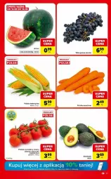 Gazetka promocyjna Carrefour - Gazetka Market w SUMIE ekspresowe zakupy - Gazetka - ważna od 17.08 do 17.08.2026 - strona 3 - produkty: Winogrona, Wino, Pomidory, Kukurydza