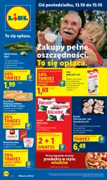 Gazetka promocyjna Lidl - GAZETKA - Gazetka - ważna od 15.10 do 15.10.2025 - strona 1 - produkty: Kurczak, Gra, Jaja, Ogórek, Praliny, Pilos, Masło, Mleko